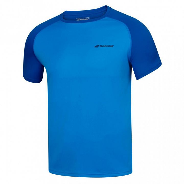 Babolat Play Crew Neck Tee Blue Aster